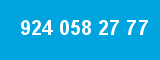 924 058 27 77